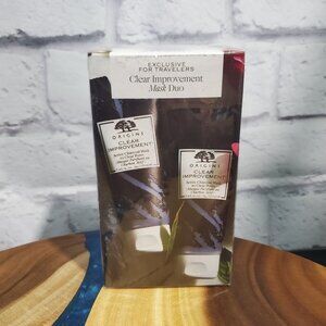 ORIGINS CLEAR IMPROVEMENT Active Charcoal Mask to Clear Pores 3.4 oz DUO SEALED